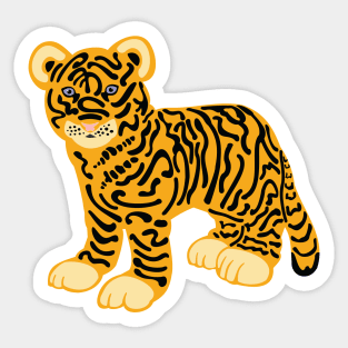 Tiger Cub Sticker